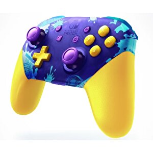 Switch 1 Ve 2 Uyumlu Pro Controller, Splattonyeni 0323 Açık Mavi