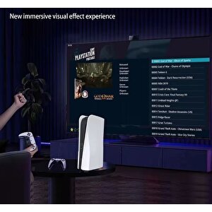 Konsol Plus Q10 Game Stick Retro 20776 Oyunlu 4k Hd 2.4g Kablosuz Kol 128 Gb