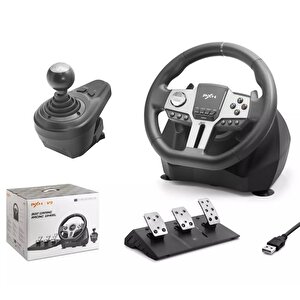 V9 Oyun Direksiyonu Pc, Ps4, Ps3 Xbox One Xbox Seri̇es Ni̇ntendo Swi̇tch Uyumlu