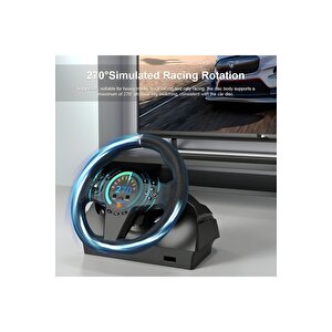 Gt10 Direksiyon Seti 270° Vitesli Oyun Direksiyonu, Ps4 Xbox X|s/one • Switch • Pc Uyumlu