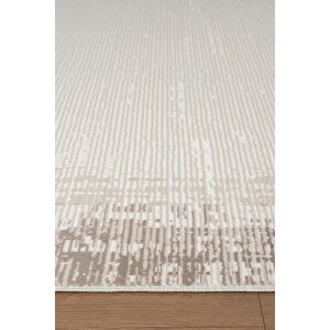 Etro Et007g Gri Modern Çerçeveli Desen Parlak Ağır Yüksek Sıklıkta Salon Halısı İpek Serisi