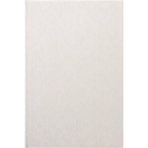 Icon Ic002w Krem Modern Desen Akrilik Pamuk Tabanlı Salon Koridor Oturma Yatak Odası Halısı 200x290 cm