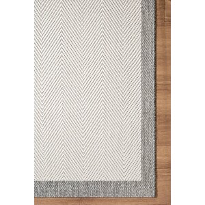 Zeen Ze001w Sisal Gri Beyaz Kolay Temizlenebilir Makinede Yıkanabilir Mutfak Halısı Pamuk Taban