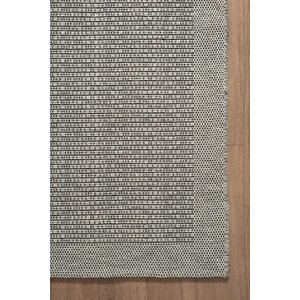 Mumbai Mu001g Gri Doğal Kilim Görünümlü Pamuk Tuşeli Kaymaz Pamuk Taban Dekoratif Halı Tozu Yok