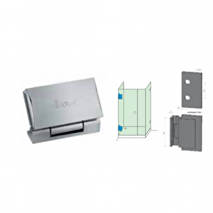 Cam Duvar Yaysız Menteşe Kh 3135 D