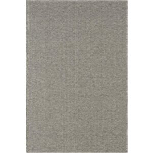 Mumbai Mu002g Gri Doğal Kilim Görünümlü Pamuk Tuşeli Kaymaz Pamuk Taban Dekoratif Halı Tozu Yok 80x300 cm