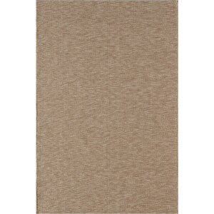 Mumbai Mu002b Bej Doğal Kilim Görünümlü Pamuk Tuşeli Kaymaz Pamuk Taban Dekoratif Halı Tozu Yok 80x150 cm