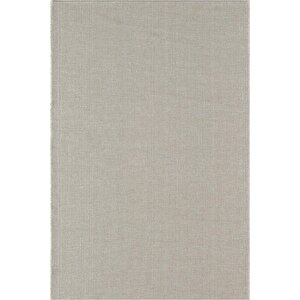 Mumbai Mu002w Krem Doğal Kilim Görünümlü Pamuk Tuşeli Kaymaz Pamuk Taban Dekoratif Halı Tozu Yok 80x300 cm