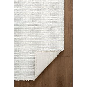 Decor Dc002w Beyaz Doğal Kalın Kilim Kenar Saçaklı Üst Sınıf Kalite Karmen Halı İpek Serisi