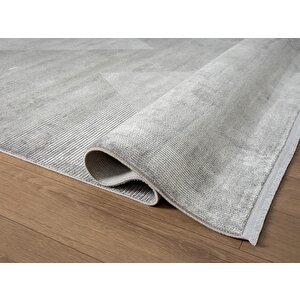 Cosmos Cs009z Gri Halı Modern Detaylı Pamuk Taban Viskon Tozuaz Salon Yatak Odası Koridor Halısı 240x340 cm