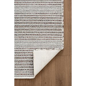 Decor Dc004r Renkli Doğal Kalın Kilim Kenar Saçaklı Üst Sınıf Kalite Karmen Halı İpek Serisi