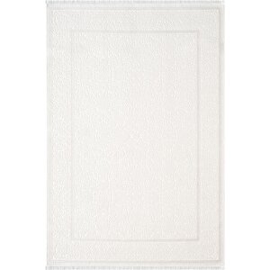 Etro Et002w Krem Klasik Modern Çerçeveli Desen Parlak Ağır Yüksek Sıklıkta Salon Halısı İpek Serisi 160x230 cm