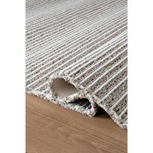 Decor Dc004r Renkli Doğal Kalın Kilim Kenar Saçaklı Üst Sınıf Kalite Karmen Halı İpek Serisi 80x150 cm