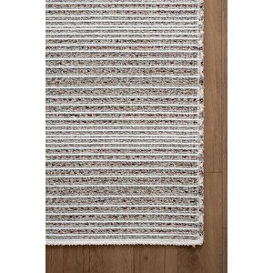 Decor Dc004r Renkli Doğal Kalın Kilim Kenar Saçaklı Üst Sınıf Kalite Karmen Halı İpek Serisi