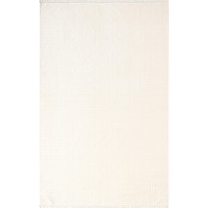 Fresco Fc003w Beyaz Halı Modern Desen 100 Tarak Viskon Parlak Yumuşak İpek Serisi 200x290 cm