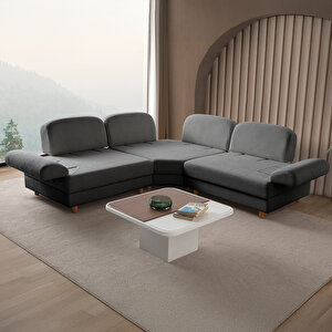 Aries Modüler Köşe Koltuk Takımı S Antrasit Antrasit