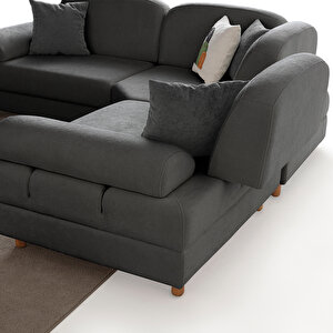 Eymense Aries Modüler Köşe Koltuk Takımı S Antrasit