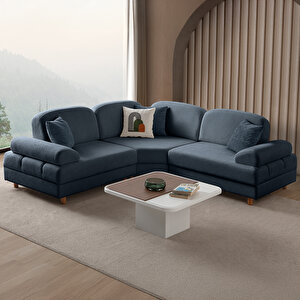 Aries Modüler Köşe Koltuk Takımı S Mavi Mavi