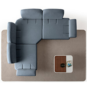 Eymense Aries Modüler Köşe Koltuk Takımı S Mavi