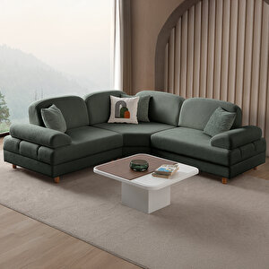 Aries Modüler Köşe Koltuk Takımı S Yeşil Yeşil