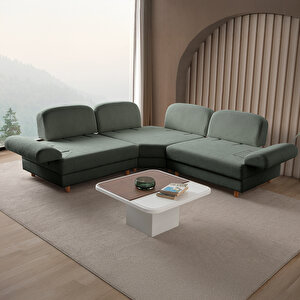 Aries Modüler Köşe Koltuk Takımı S Yeşil Yeşil