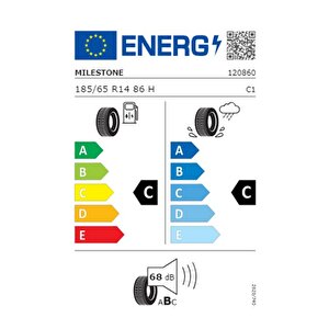 185/65 R14 Tl 86h Carmile Oto Yaz Lastiği (üretim Yılı: 2025)