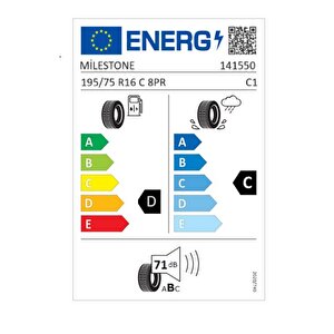 195/75 R16c Tl 107/105r 8pr Vanmile Yaz Kamyonet Lastiği (üretim Tarihi :2025)