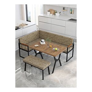 Src Serisi Balkon, Bahçe, Cafe, Köşe Takımı, Balkon Köşe Takımı - Atlantik Masalı - Cappucino Cappuccino