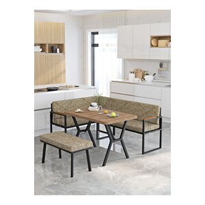 Src Serisi Balkon, Bahçe, Cafe, Köşe Takımı, Balkon Köşe Takımı - Atlantik Masalı - Cappucino Cappuccino