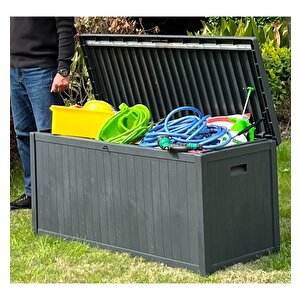 4024 Pp Bahçe Balkon Sandiği 430 Li̇tre  (g125 X D56 X Y 61,5 Cm)