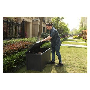 4024 Pp Bahçe Balkon Sandiği 430 Li̇tre  (g125 X D56 X Y 61,5 Cm)