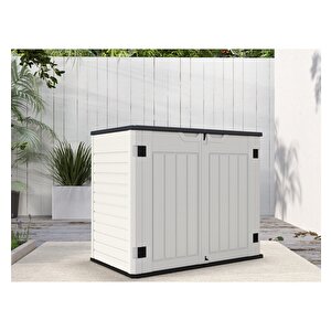 C030 Hdpe Bahçe Balkon  Depolama Dolabi 760 Li̇tre (g 127,5 X D 74 X  Y 105 Cm )