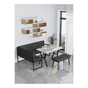 Src Serisi Balkon, Bahçe, Cafe, Köşe Takımı, Balkon Köşe Takımı - Efes Masalı - Antrasit