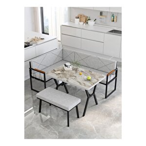 Src Serisi Balkon, Bahçe, Cafe, Köşe Takımı, Balkon Köşe Takımı - Efes Masalı - Açık Gri Açık Gri