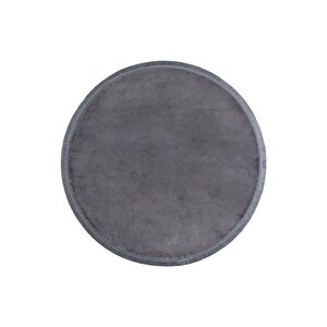 Comfort Ponpon Saçaklı Peluş Halı Antrasit