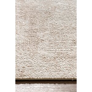 Violet Koleksiyonu Yıkanabilir Kaymaz Taban Salon,oturma Odası,mutfak,antre,koridor Halısı Bej