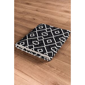 Arya Vl Çift Taraflı,katlanabilir,yıkanabilir,yüksek Kalite Pamuk Salon,oturma Odası,balkon Kilim 100x300 cm