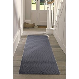 Helen Vl Delux Halı Oturma Odası, Mutfak, Antre, Koridor Halısı Gri 150x230 cm