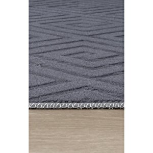 Helen Vl Delux Halı Oturma Odası, Mutfak, Antre, Koridor Halısı Gri