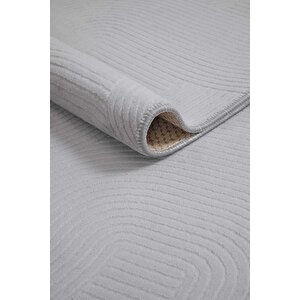 Joy Rölyef Gri Pon Pon 200x350 cm