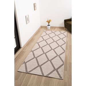 Lowell Koleksiyonu Yıkanabilir, Kesme, Kaymaz Taban Salon,oturma Odası,mutfak,antre,koridor Halısı 150x250 cm