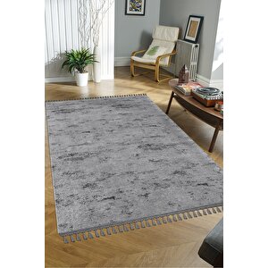 Violet Koleksiyonu Yıkanabilir Kaymaz Taban Salon,oturma Odası,mutfak,antre,koridor Halısı Bej 80x200 cm