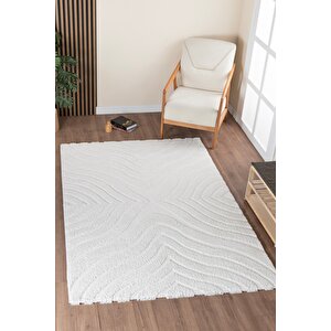 Norway Vl Bukleli Premium Yumuşak Peluş Post Iskandinav Oturma Odası Salon Halısı