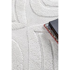 Norway Vl Bukleli Premium Yumuşak Peluş Post Iskandinav Oturma Odası Salon Halısı