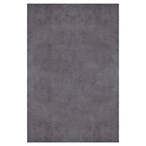 Comfort Ponpon Saçaklı Peluş Halı Antrasit