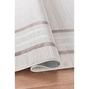 Bienal Vl Saçaklı Modern Dokuma Halı,yüksek Kalite Oturma Odası,salon,mutfak Halısı 100x400 cm