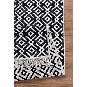 Arya Vl Çift Taraflı,katlanabilir,yıkanabilir,yüksek Kalite Pamuk Salon,oturma Odası,balkon Kilim 200x300 cm