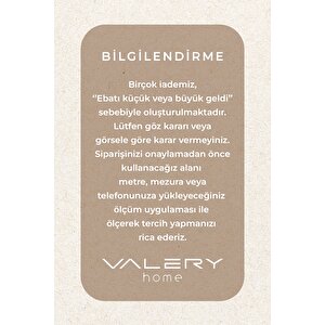 Vl Comfort Düz Saçaklı Peluş Halı Ekru
