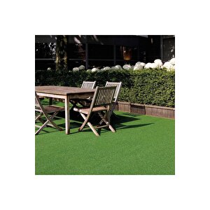 Vl Dekoratif Premium Kalite Suni Balkon Bahçe Kaymaz Taban Çim Halı 7 Mm