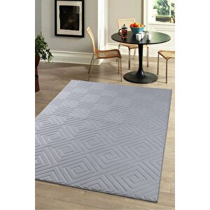 Helen Vl Delux Halı Oturma Odası, Mutfak, Antre, Koridor Halısı Gri